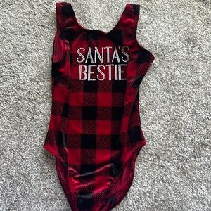 Destira Child Small Christmas Leotard